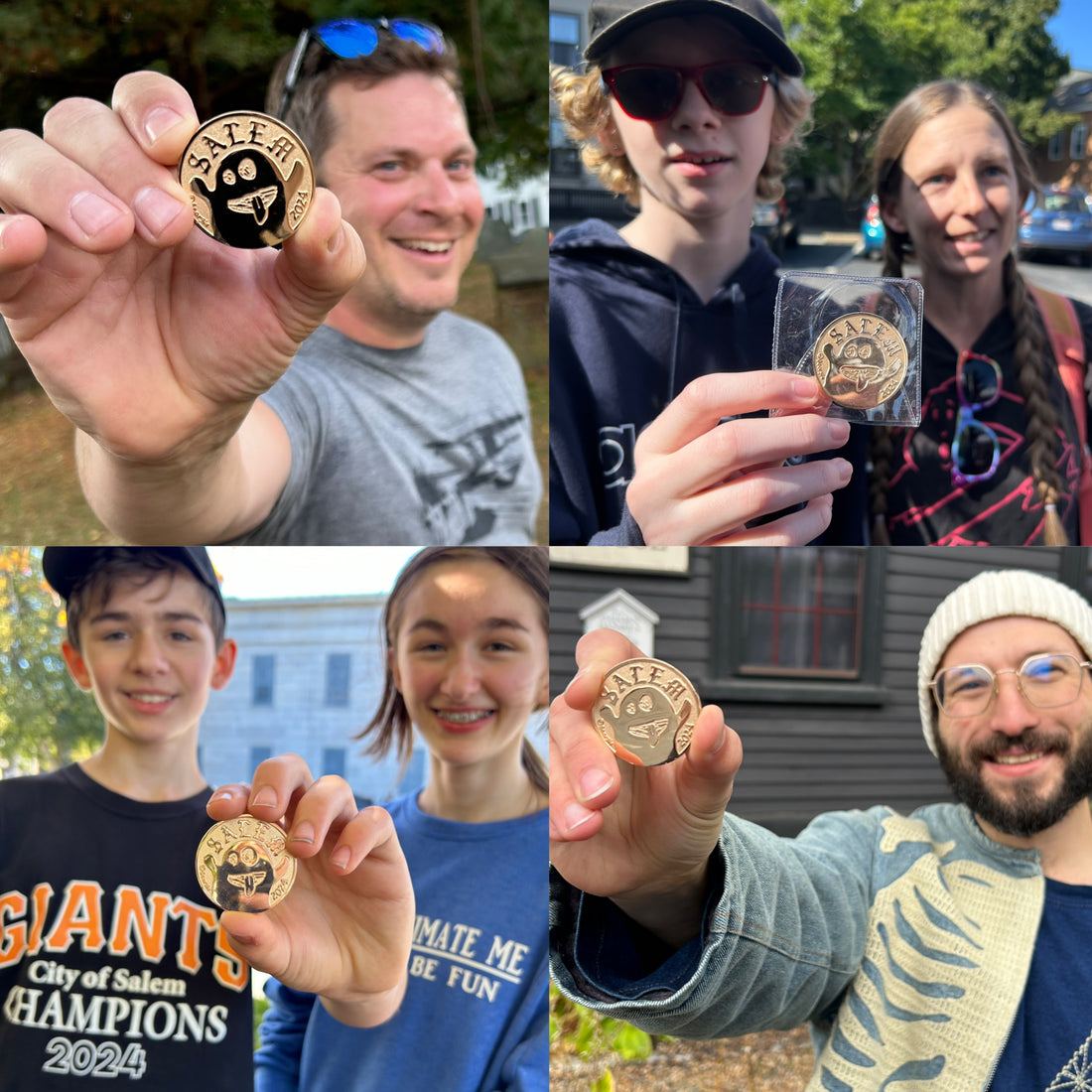 Congratulations to the first four gold Salem coin finders of 2024!