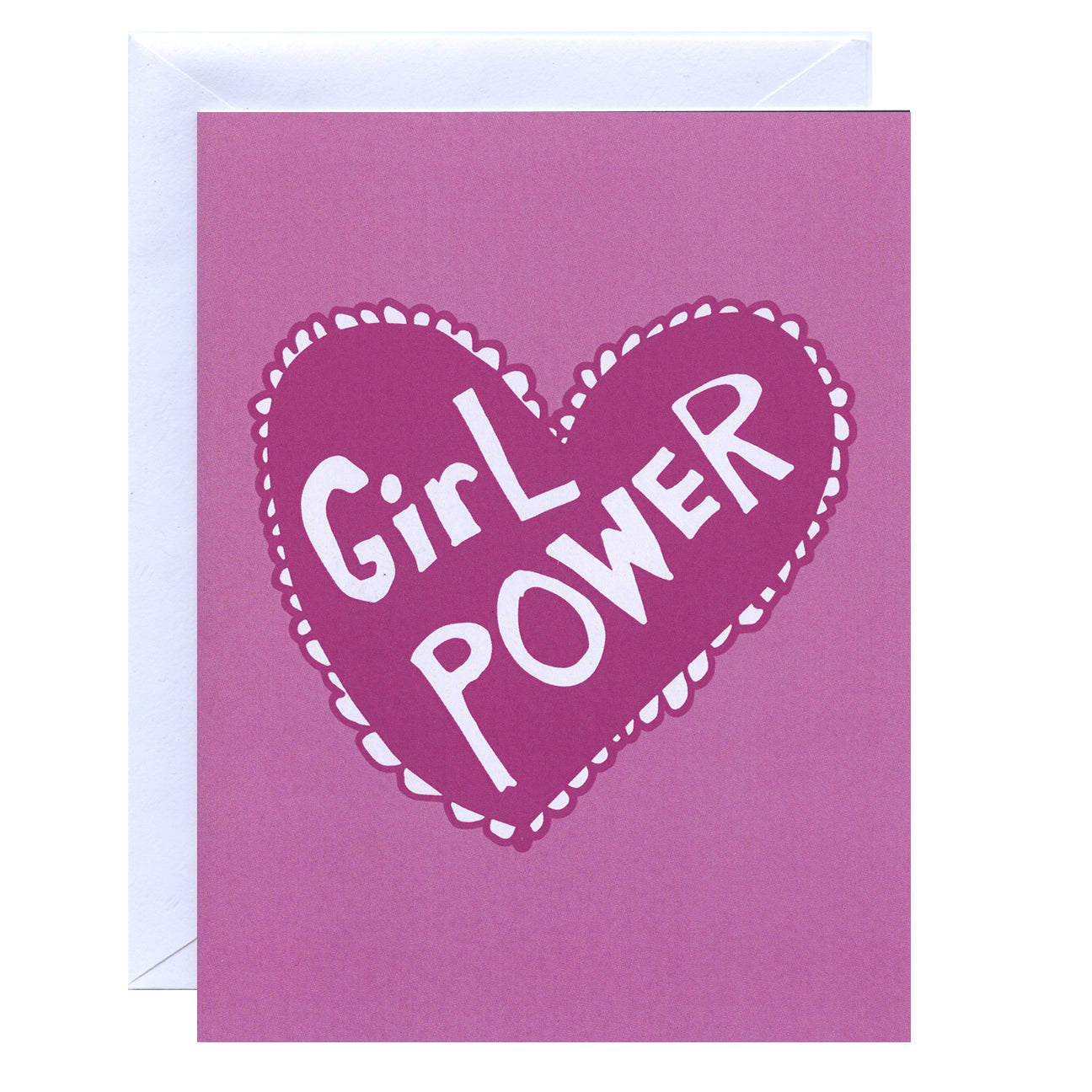 Girl Power Greeting Card