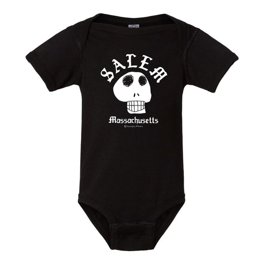 Salem "Skull" Baby Onesie