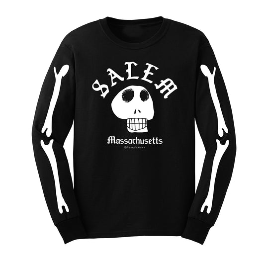 Salem "Skull" 3-Sided Long Sleeve Shirt